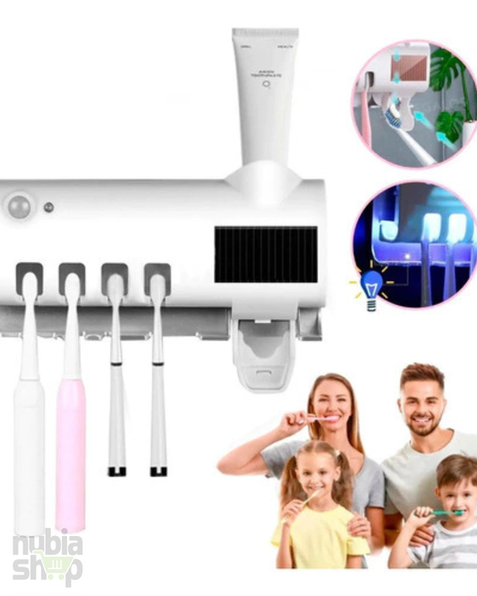 Porta cepillo solar esterilizador